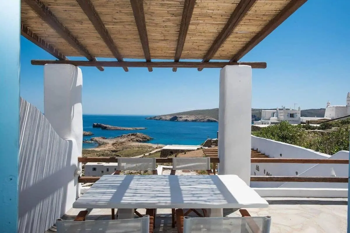 בית נופש Amazing Views At Agios Sostis Beach In Mykonos יוון